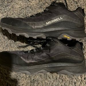 11.5 Merrell shoes w vibram bottum